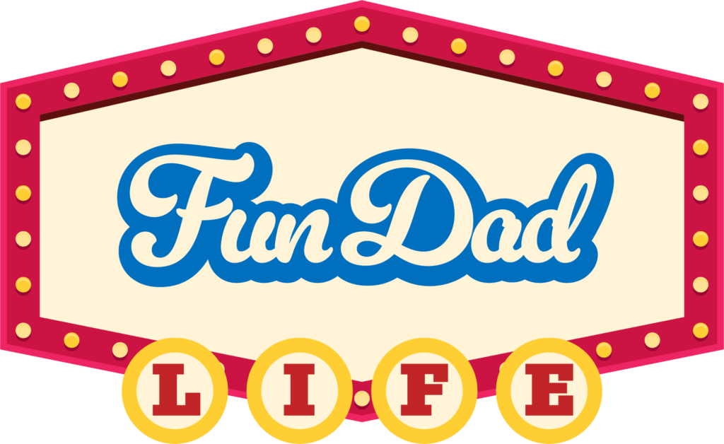 Fun Dad Life retro-billboard-logo